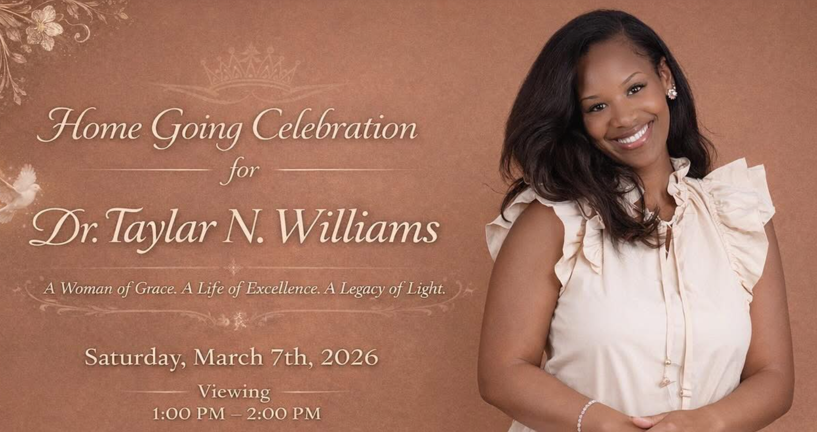 Dr. Taylar Williams Obituary: Lee County Assistant Principal Remembered After Tragic Passing